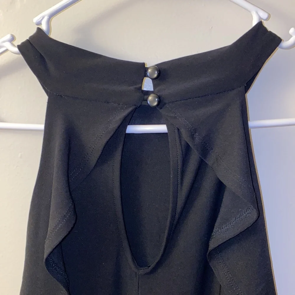 Cold Shoulder Ruffle Top - Picture 6 of 6